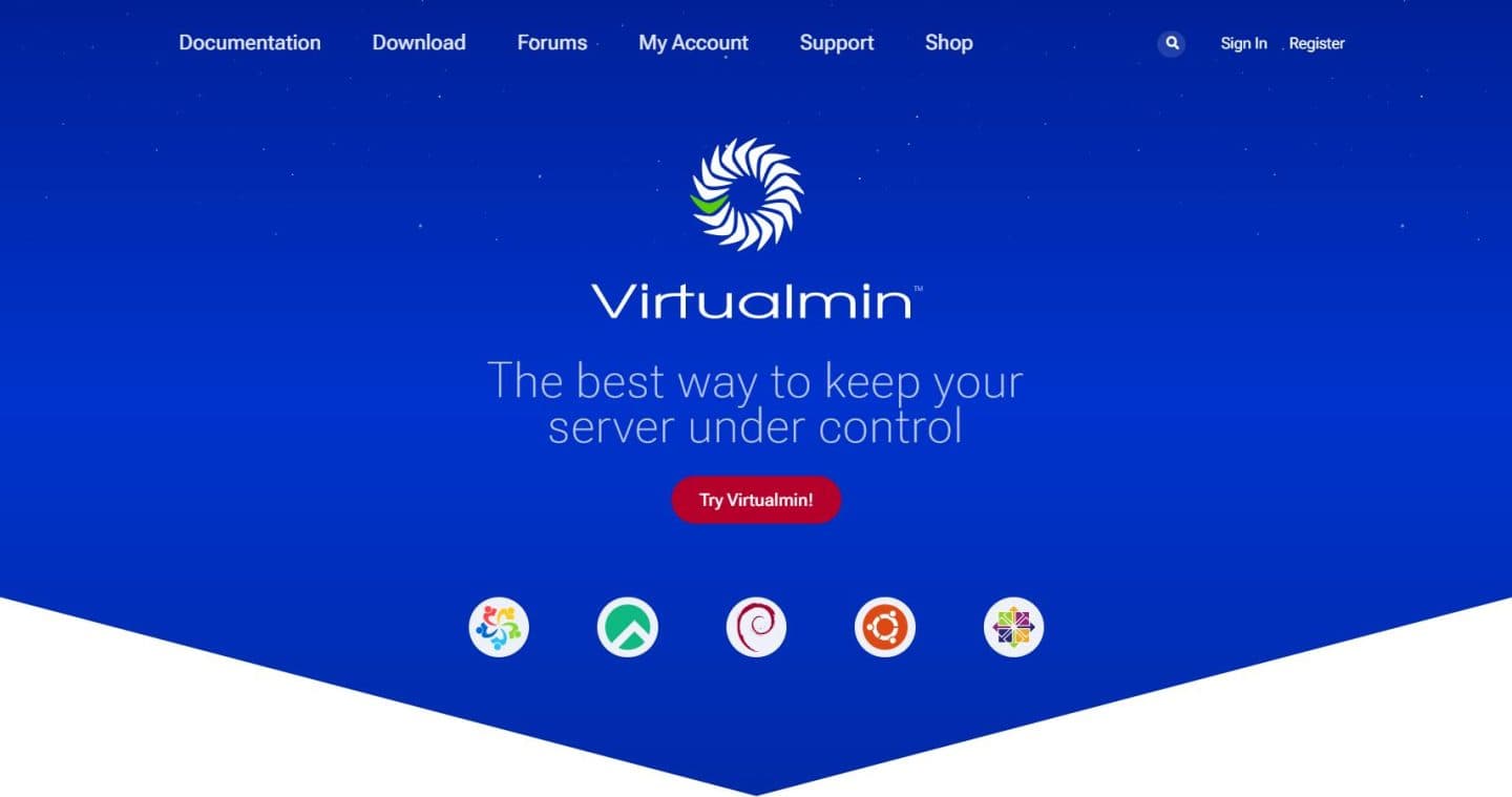 替代宝塔面板，国外最强大的免费开源面板virtualmin安装教程