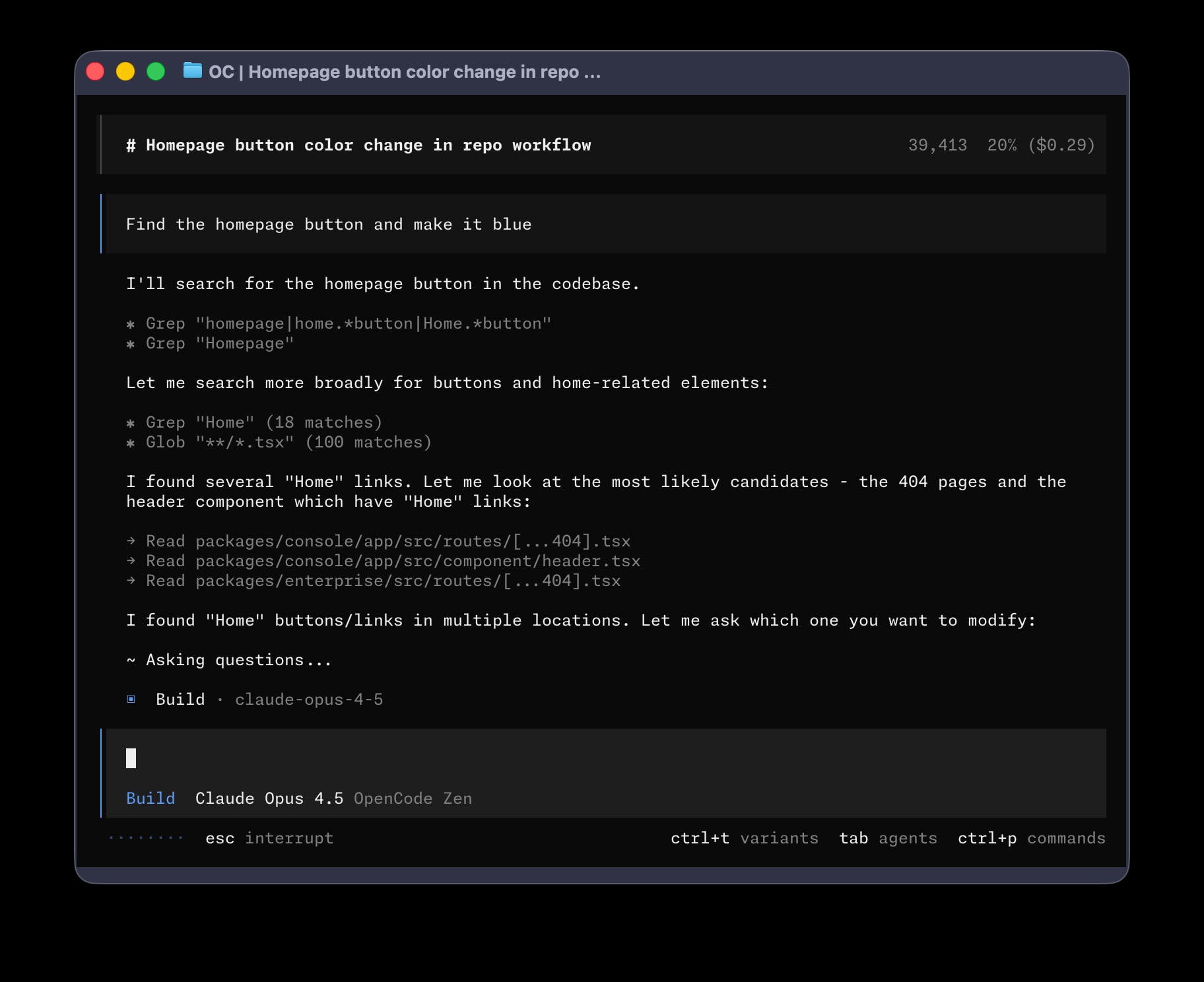 OpenCode 是一个开源的 AI 编码代理