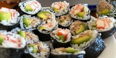 2024.1.29 一周做了两回寿司🍣 真的香也真撑 2024.1.29 一周做了两回寿司🍣 真的香也真撑